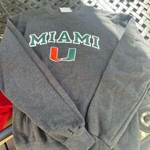 University of Miami Sweatshirt